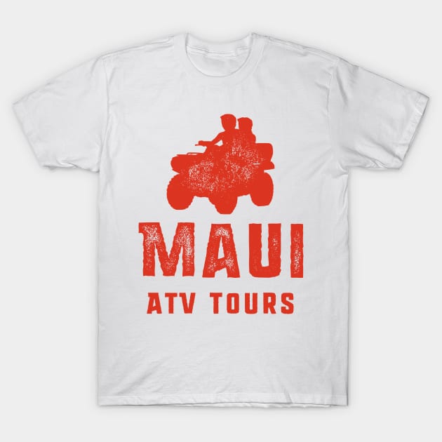 Maui Atv Tours – Quad Bike Lover T-Shirt by BlueTodyArt